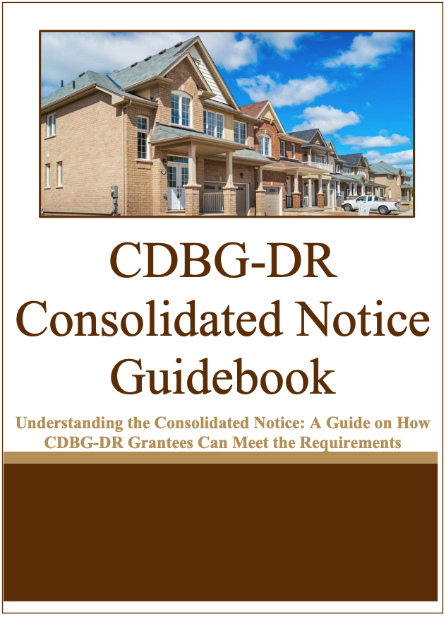 CDBG-DR Consolidated Notice Guidebook PDF