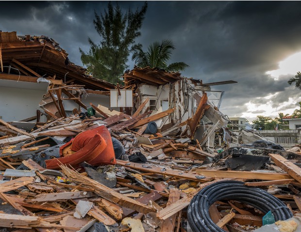 Image showing tornado aftermath.